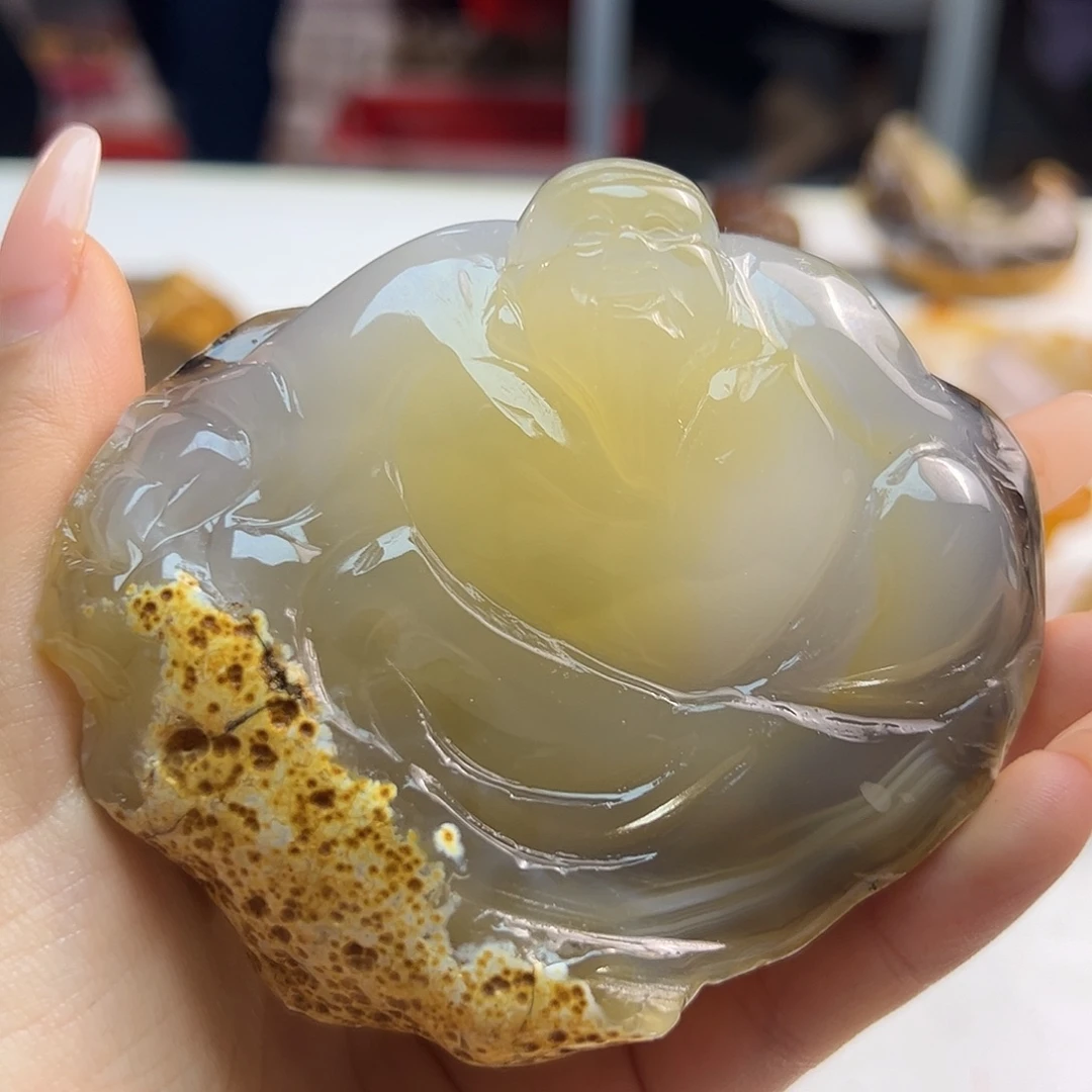 玛瑙/玉髓合金颈饰