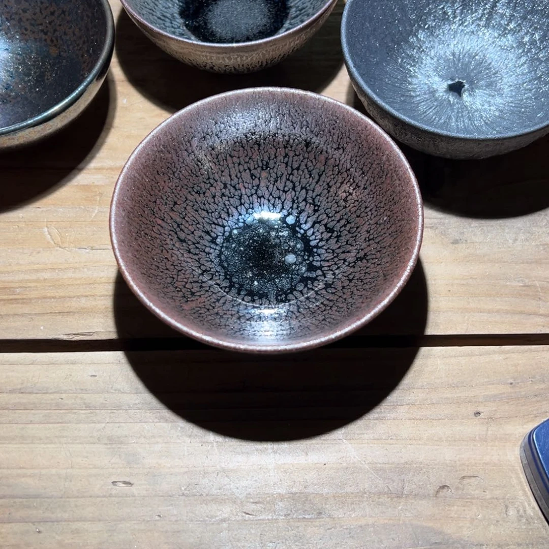 茶盏老木头柴烧建盏精选9