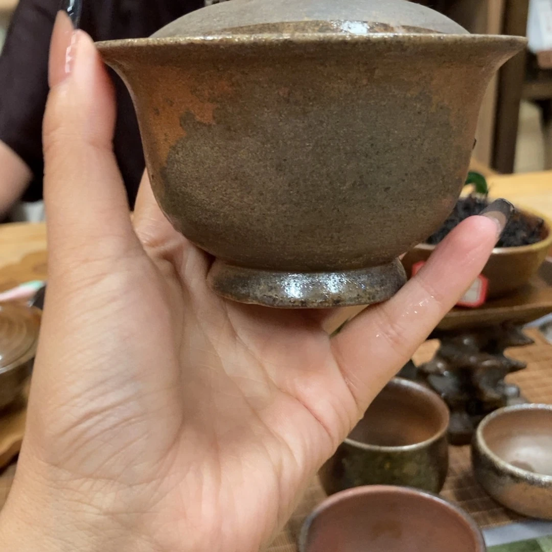 通红柴烧主人杯黑色?****?