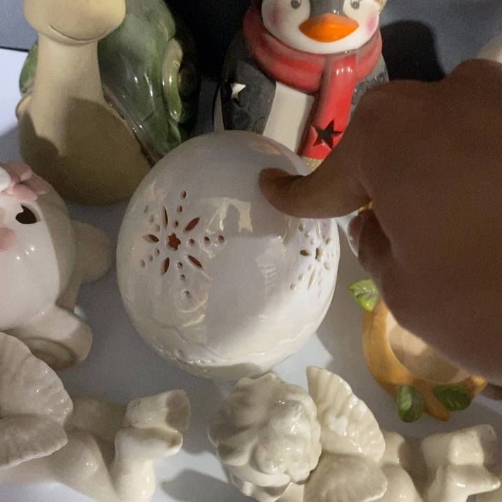 我****暖德化陶瓷瑕疵18包邮