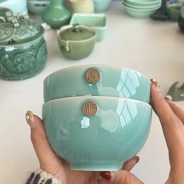 小米茶器龙泉青瓷