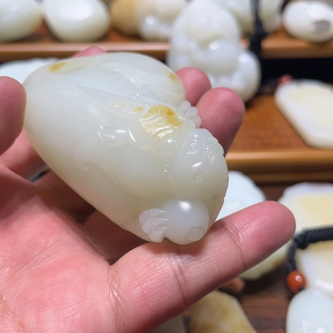 和田玉把件未镶嵌