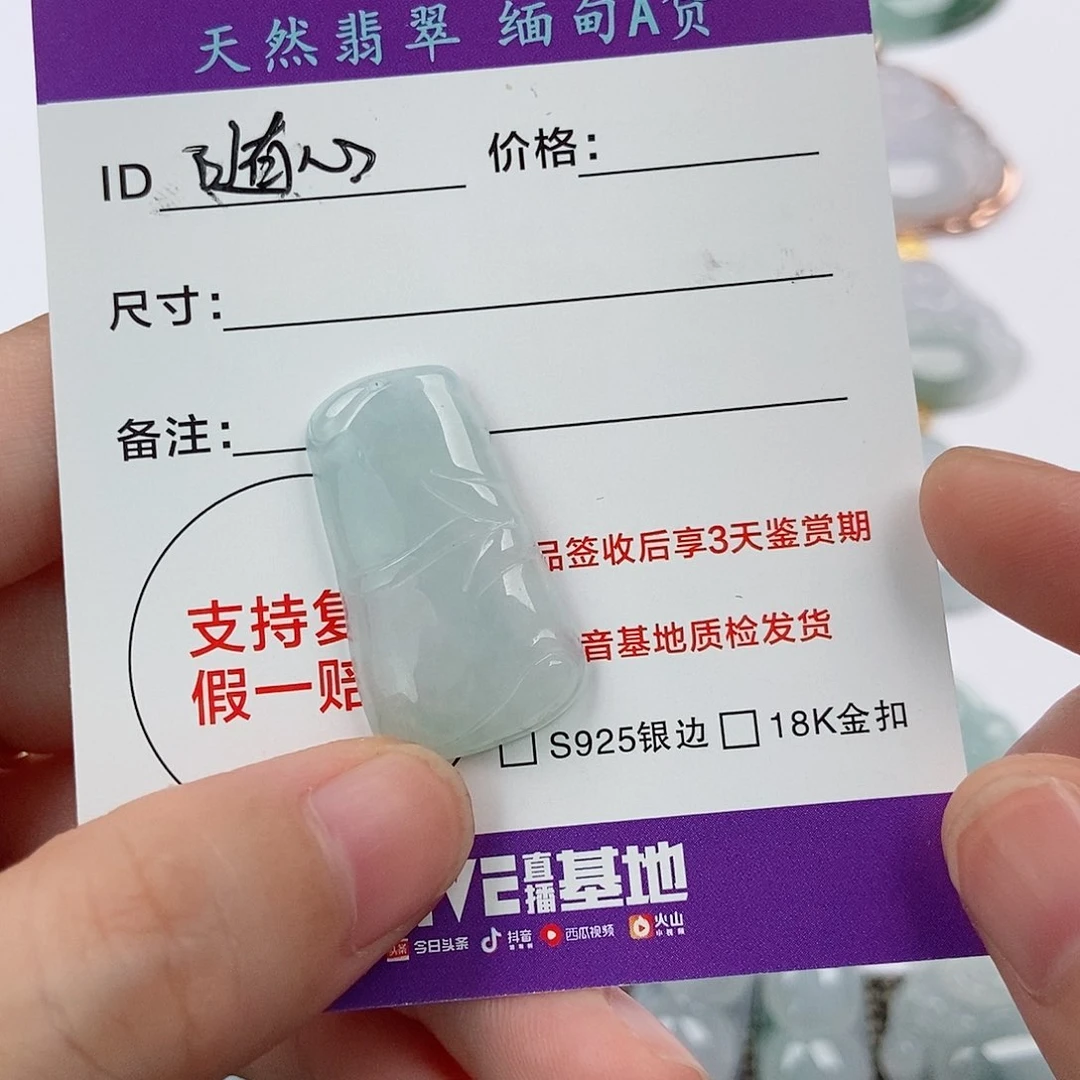 颈饰未镶嵌翡翠?****翡翠