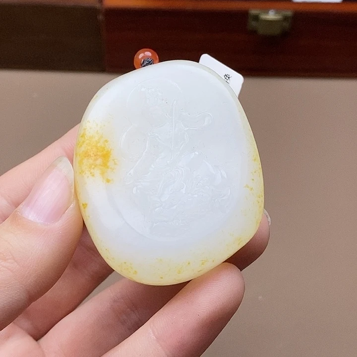 和田玉挂件未镶嵌F