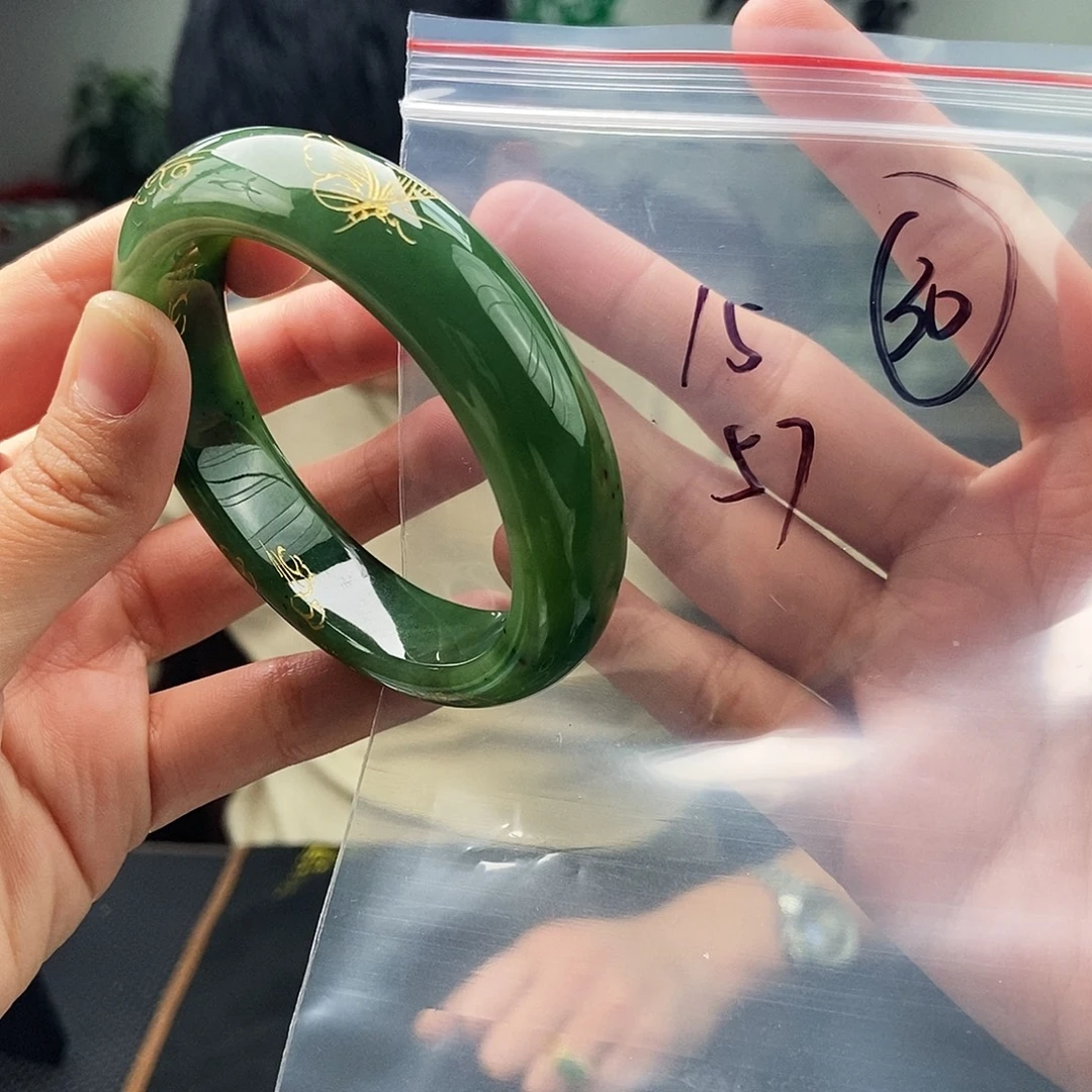 和田玉未镶嵌手镯颜色多样性发拍一发一