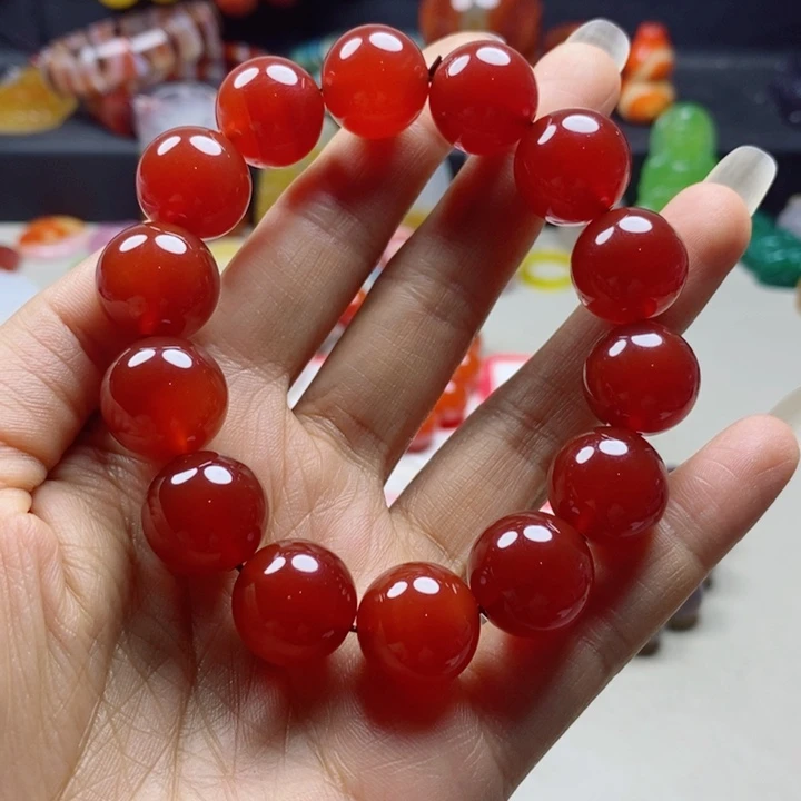 未镶嵌手链玛瑙/玉髓曼**华