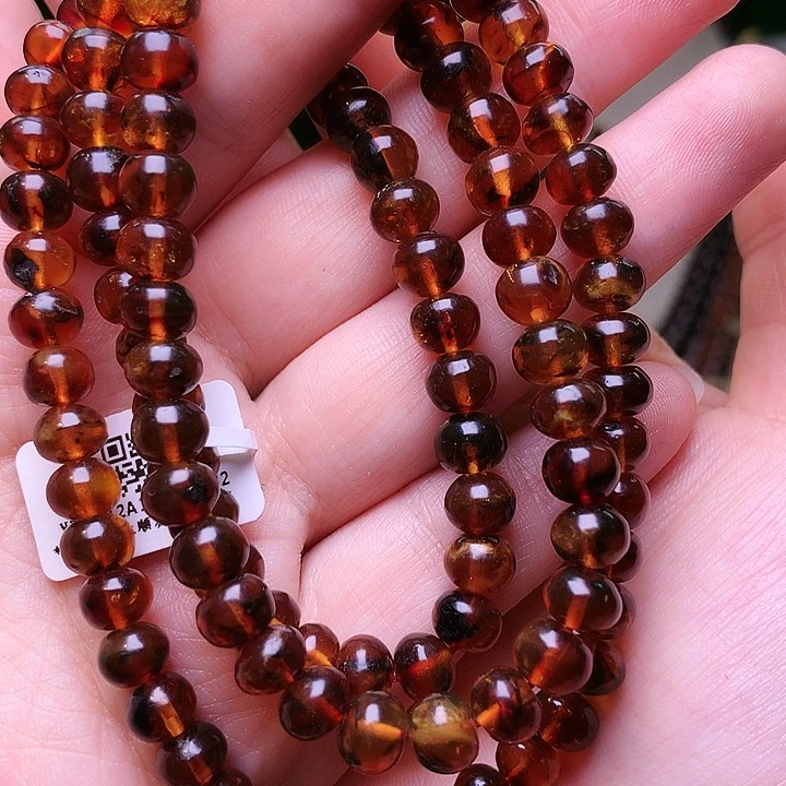 琥珀未镶嵌裸石抚顺琥珀7-301