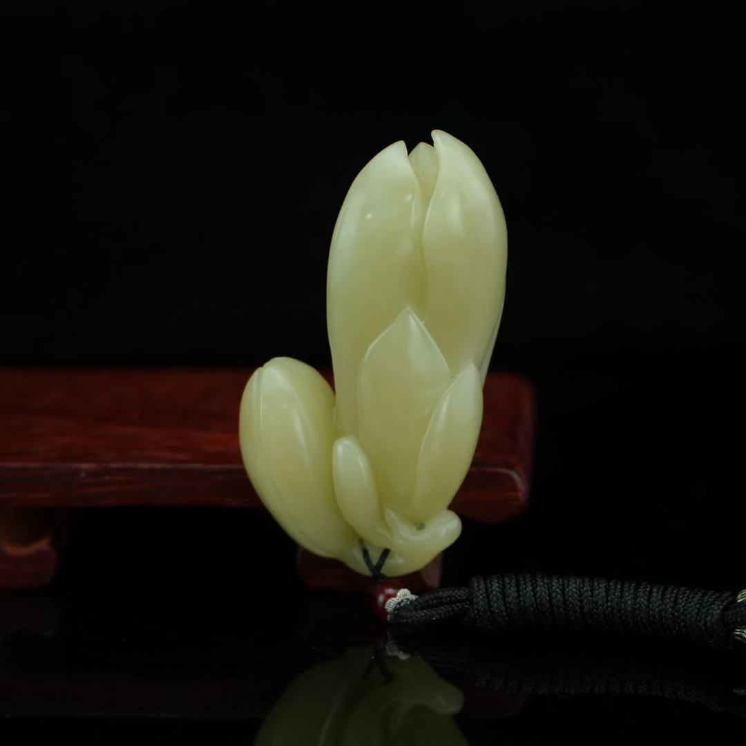 寿山石 白兰花  /盛和 SHW40091 56.501g