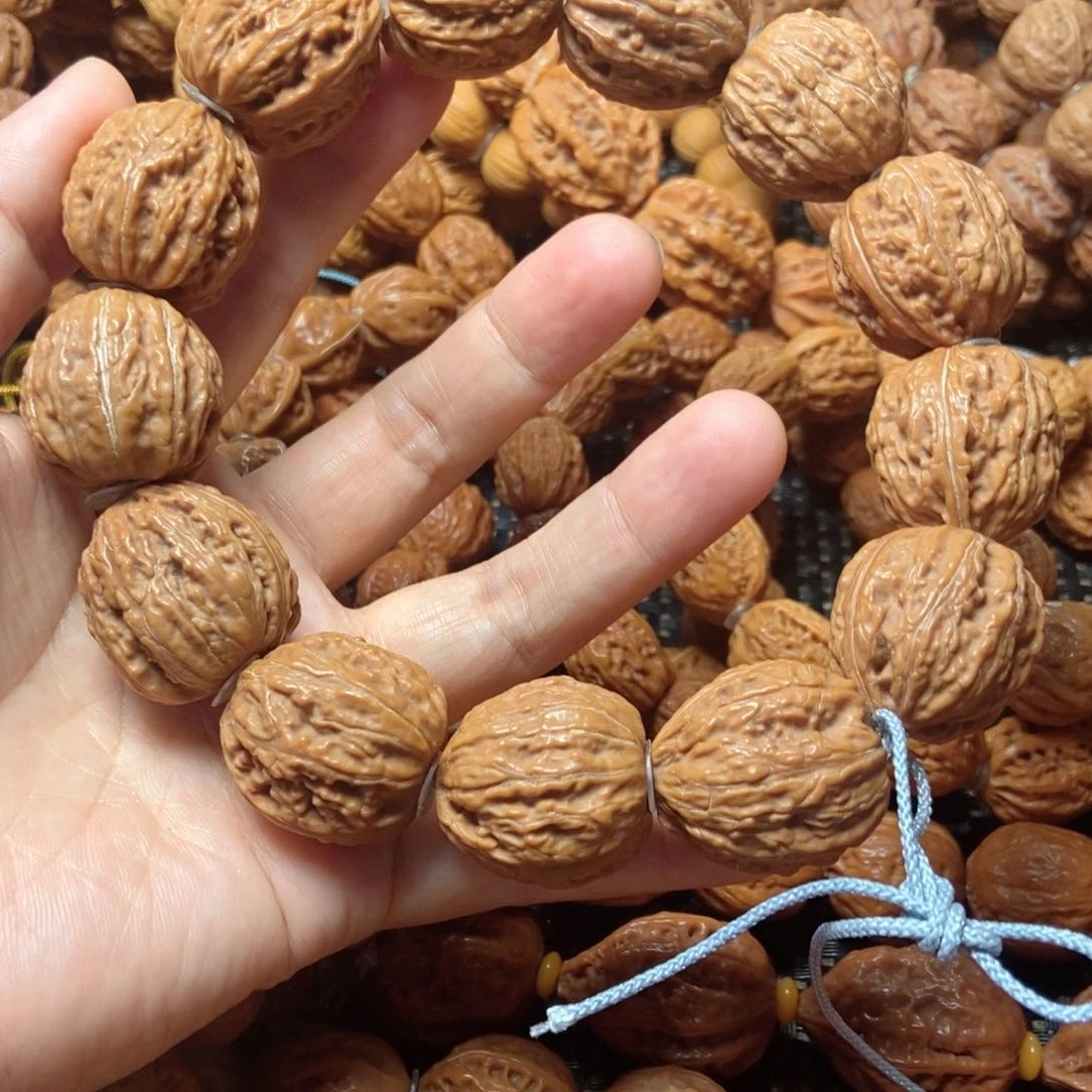 桃核手串树王密纹