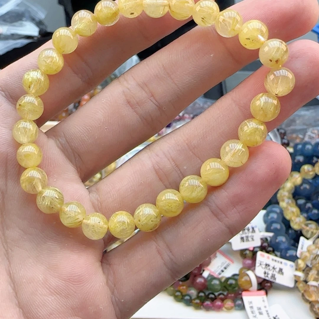 水晶手链未镶嵌手串
