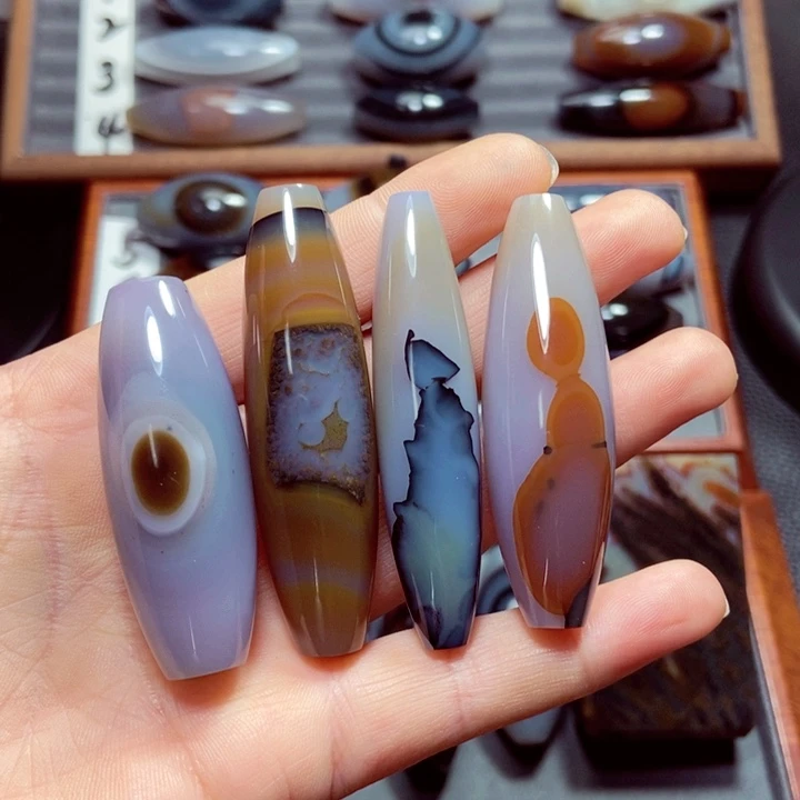 玛瑙/玉髓珠宝奇石未镶嵌天**贝