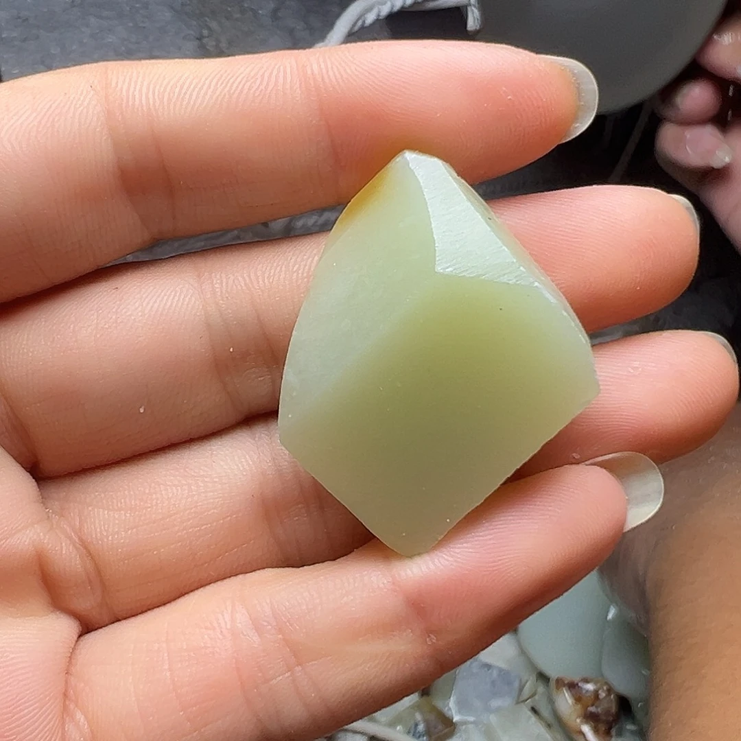 康***保吊坠未镶嵌定制和田玉