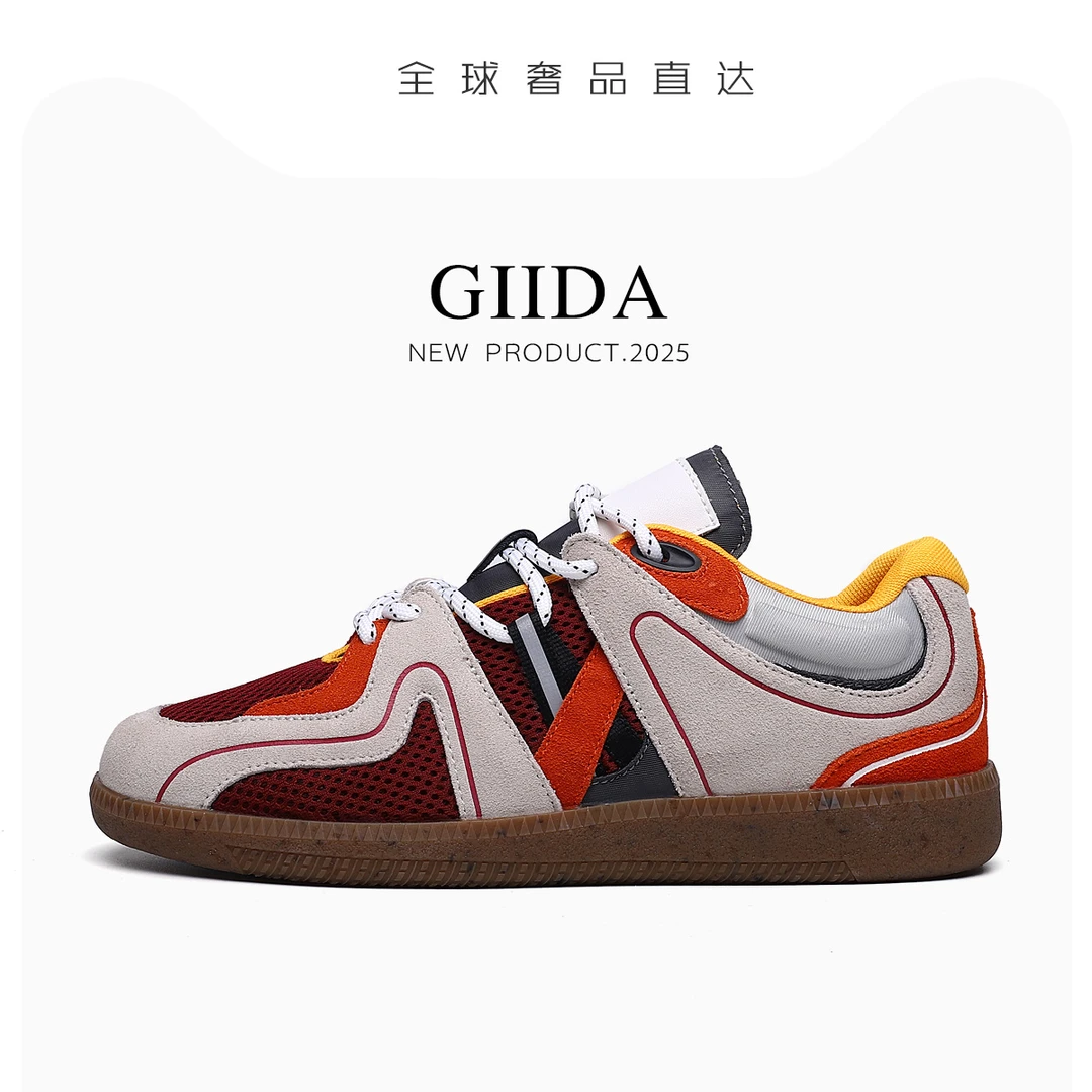 2025春季新款过年穿情侣德训鞋男经典百搭女学生通勤彩绘款式小众