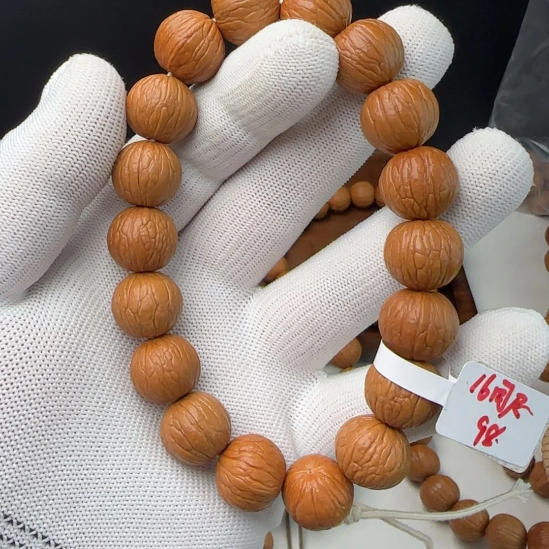 猴头核桃手串15.8～16.0 同尺