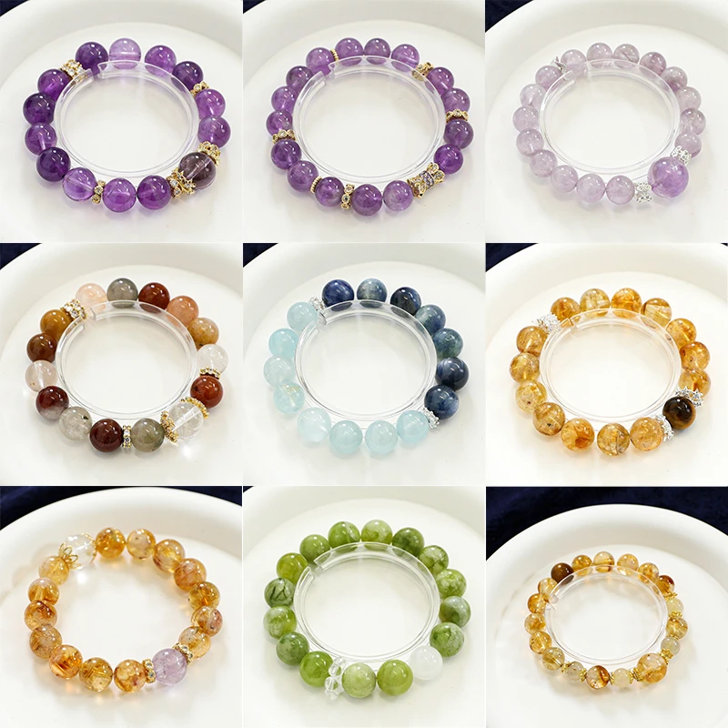 【69合集】天然水晶百搭女款手串设计师款爆款精致女神手链2025