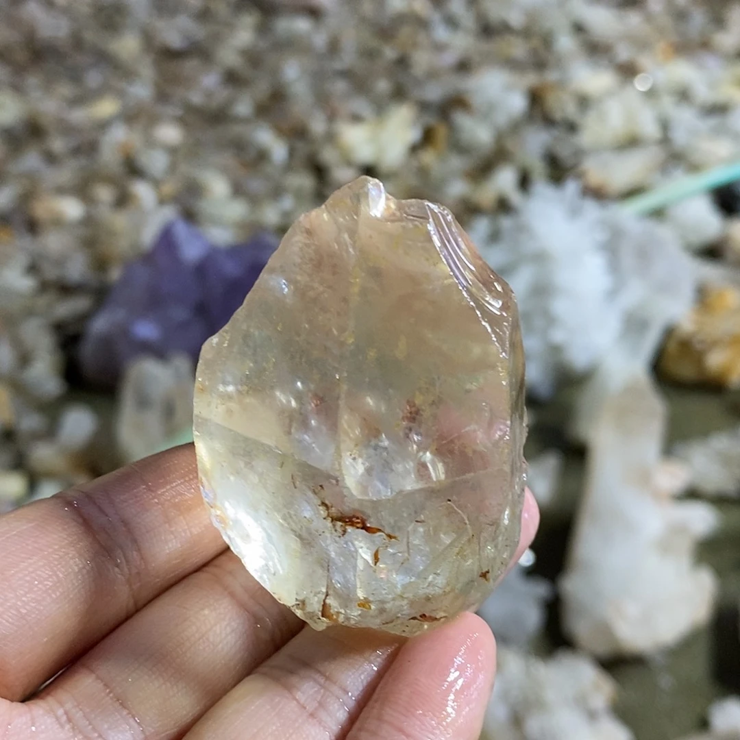 水晶珠宝半成品未镶嵌用****8