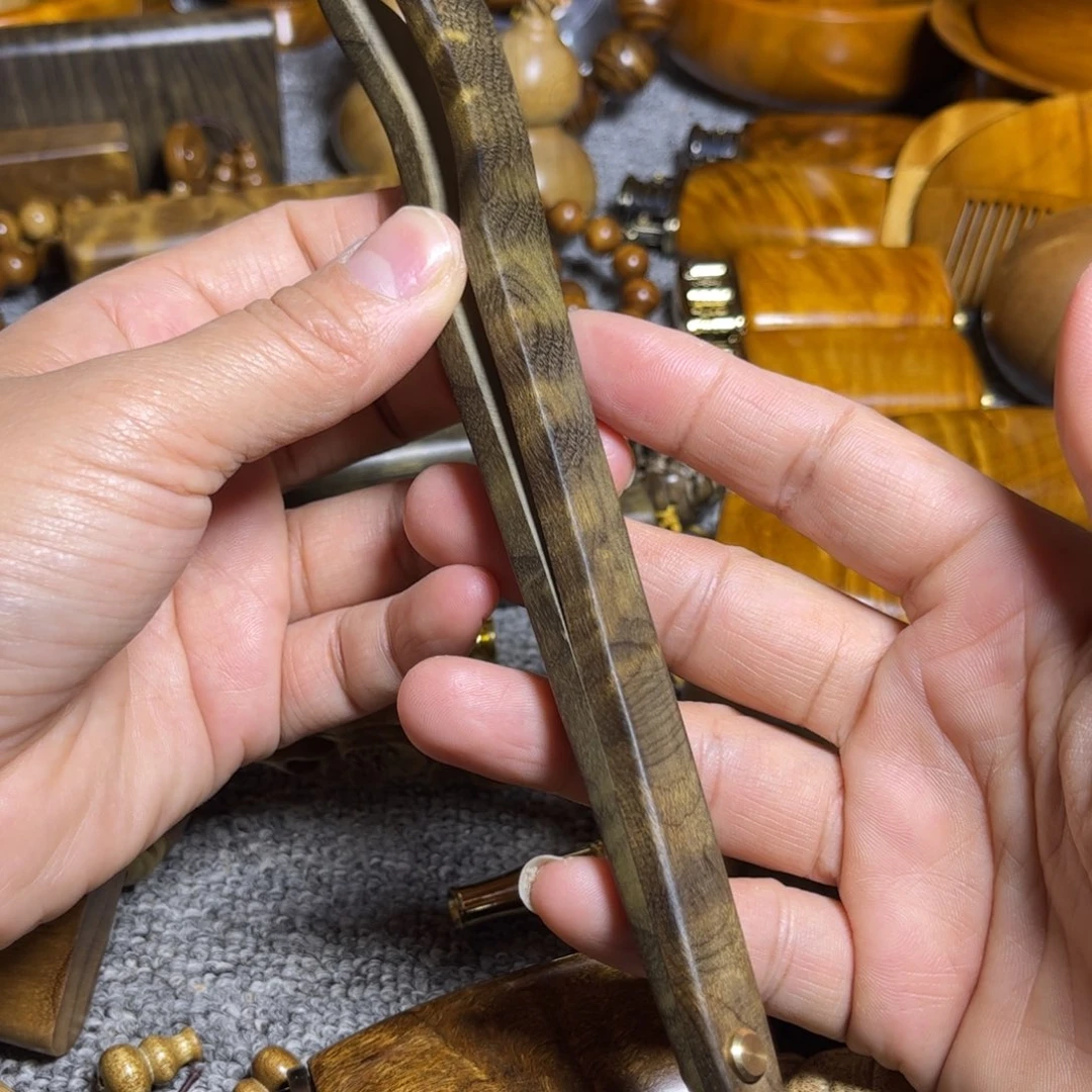 金丝楠阴沉木茶夹