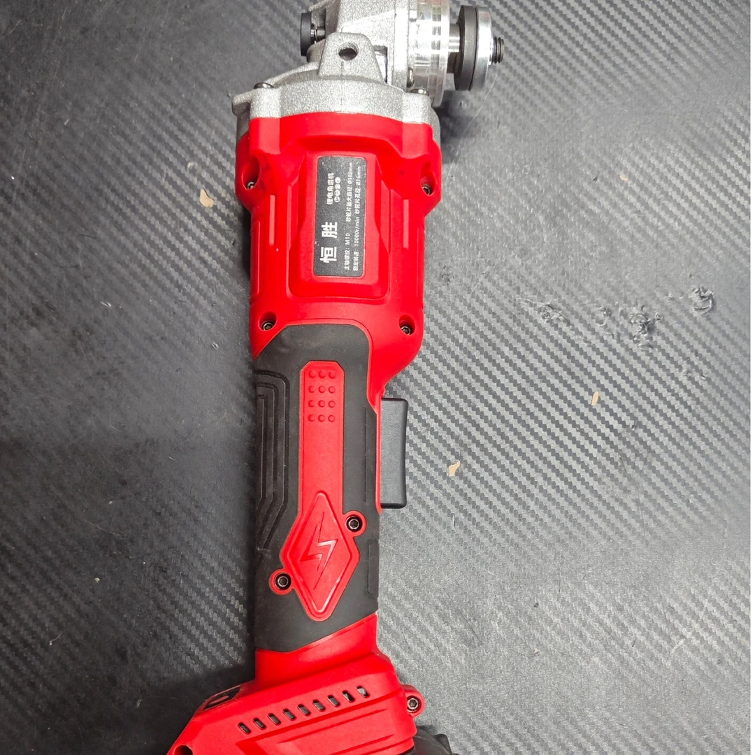 【一电一充】恒盛新款锂电角磨机多功能角磨机打磨抛光除锈磨光机