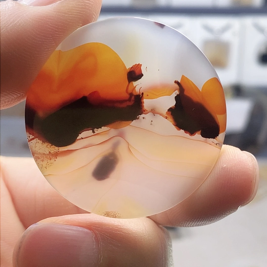 未镶嵌玛瑙/玉髓珠宝奇石一*