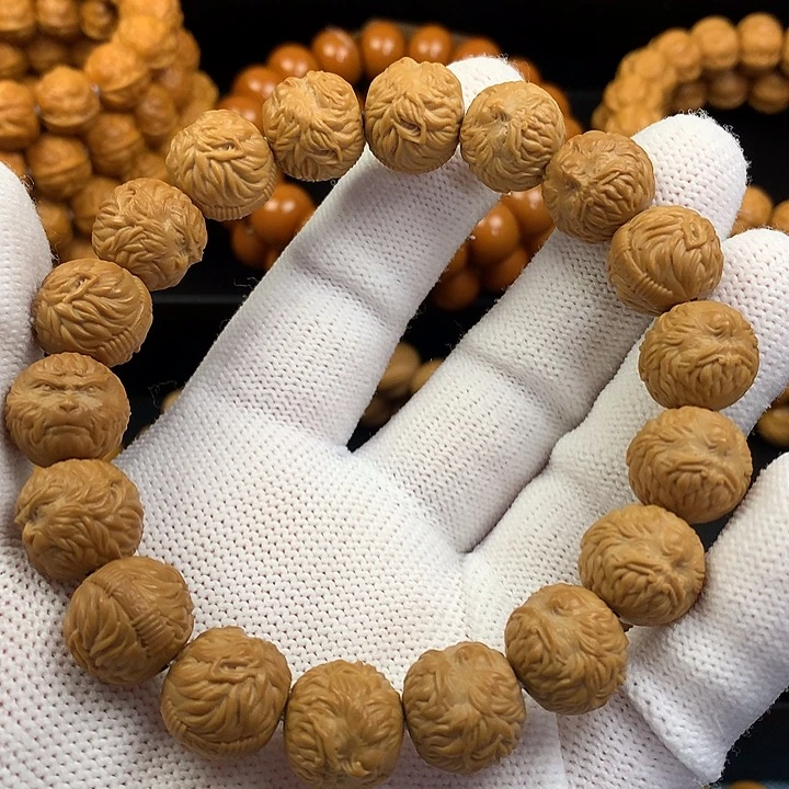 猴头核桃手串猴头