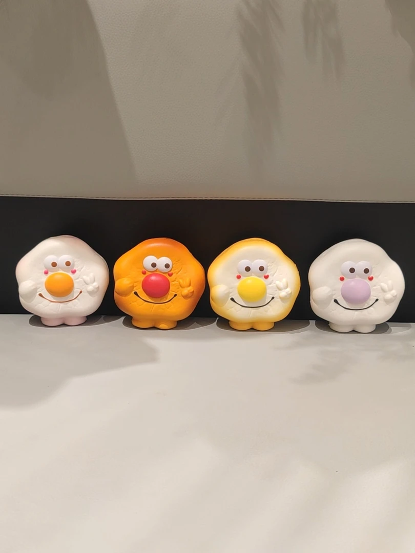 拉布拉多动物系列可爱煎蛋人慢回弹玩具squishy解压玩具
