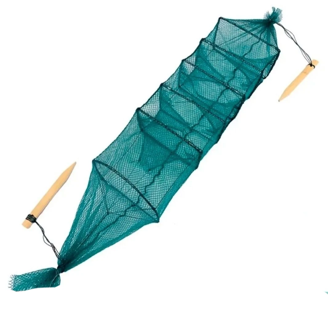 精品黄鳝笼泥鳅笼虾笼渔网地笼手工编织稻田笼鳝鱼网笼六节四门渔