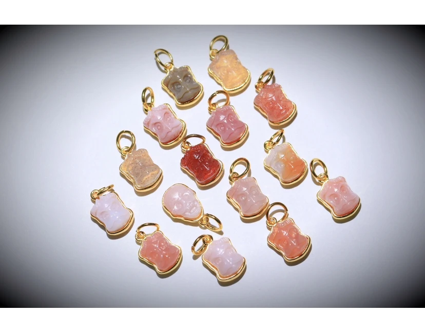 玲珑严选珠改大鹏鸟侧挂文玩配饰侧挂粉糯满砂按规格发其一