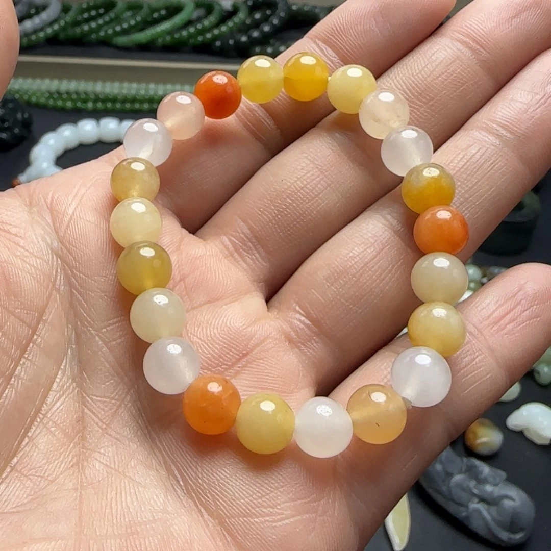 石英质玉手链未镶嵌幸***人