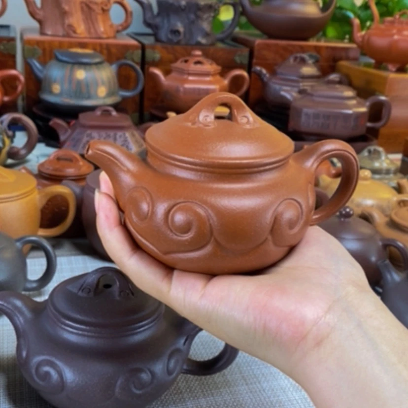 【闪购商品】茶壶紫砂仿古如意300毫升
