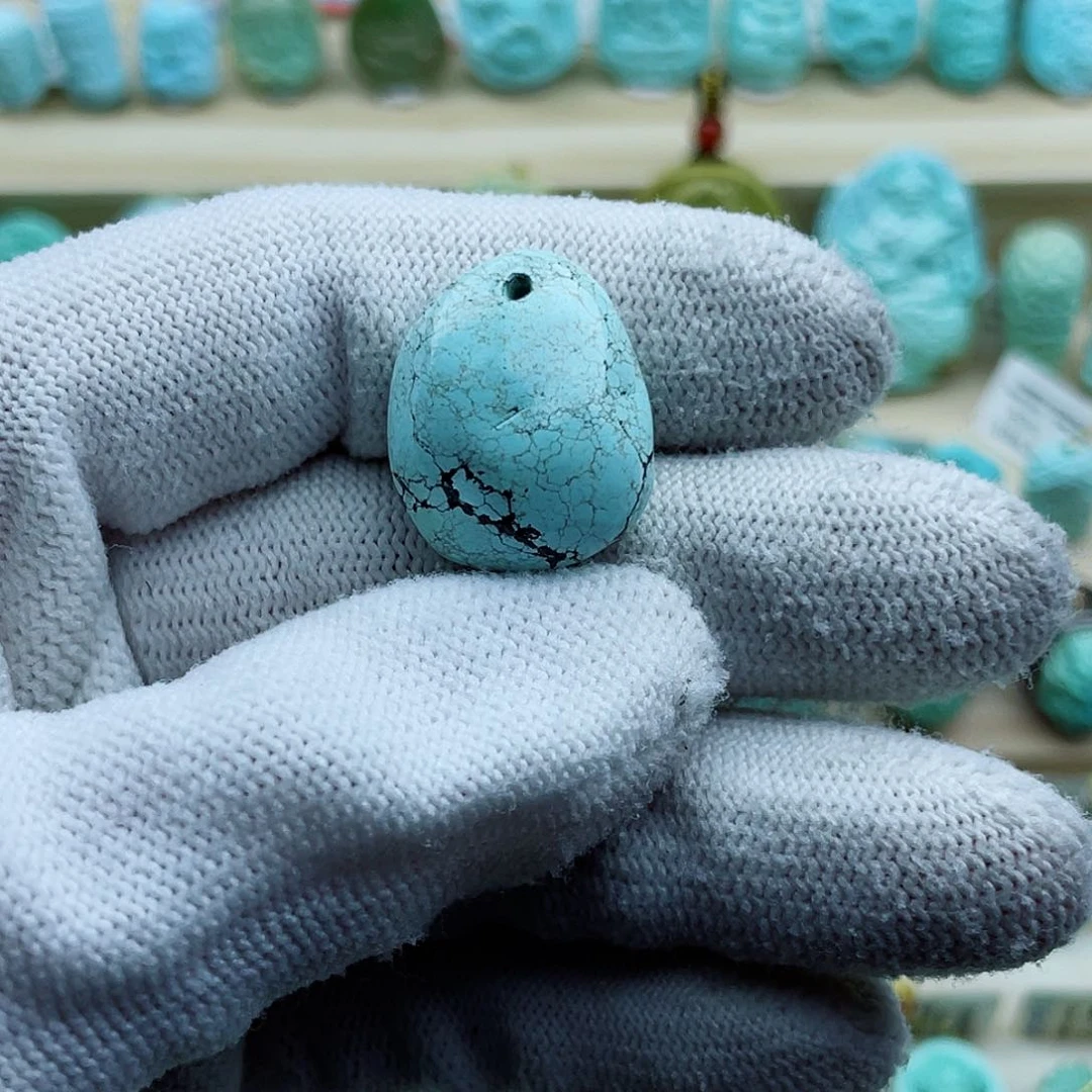 未镶嵌绿松石珠宝奇石