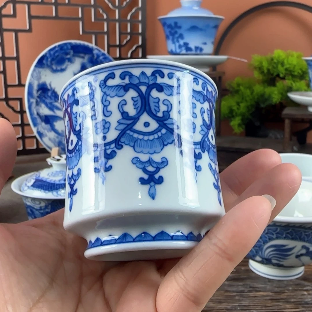 景德镇陶瓷手绘茶具686