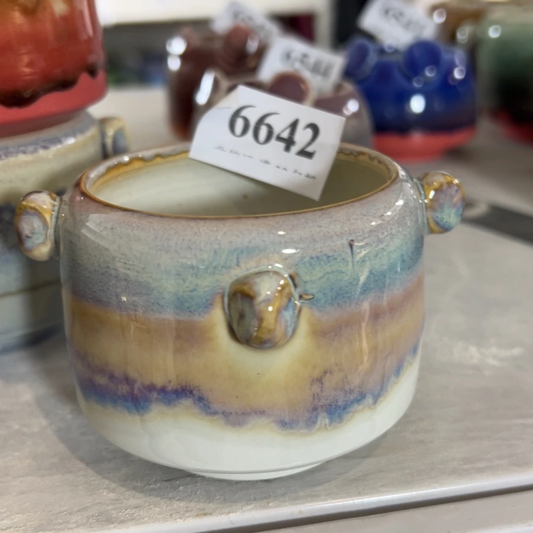 口5 手工花盆满30包邮