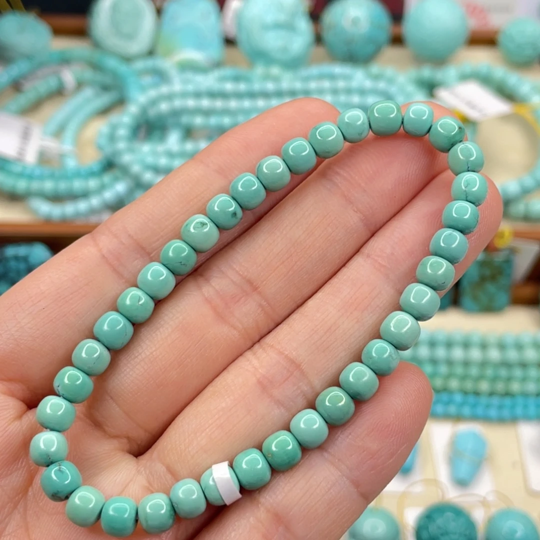 绿松石未镶嵌挂件