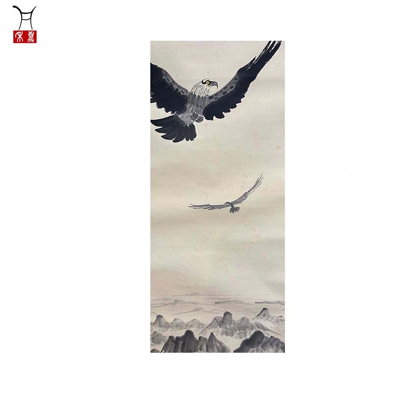 O1040鹰立轴50x97/4.3平尺