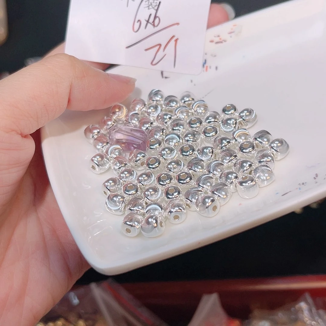 水晶珠宝半成品银S925镶嵌167