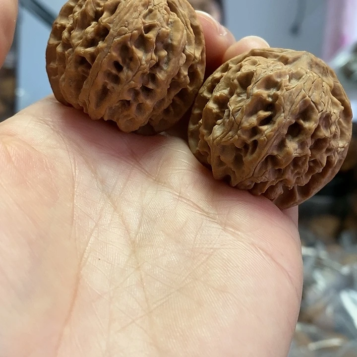 把件文玩核桃38.5苹果老树