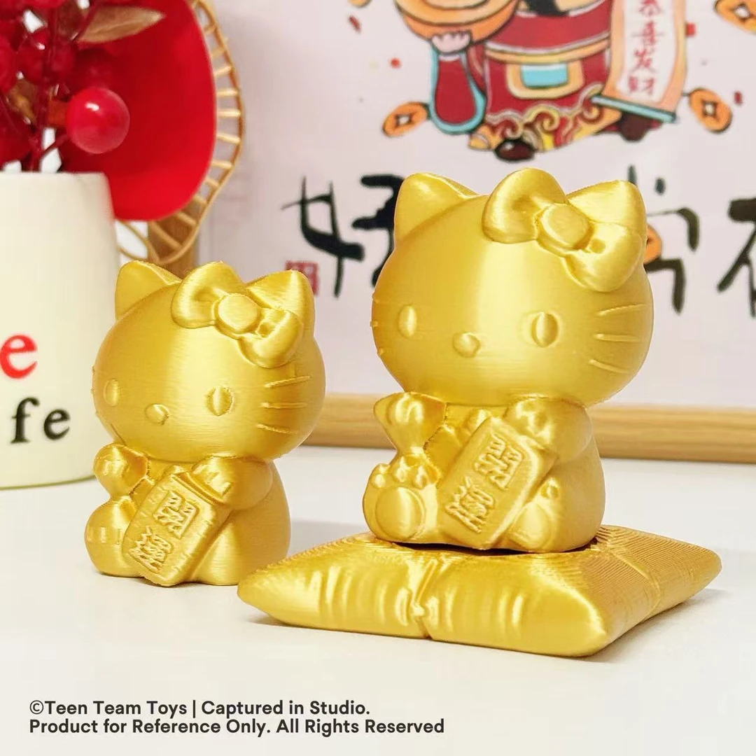潮玩GK开运凯蒂kitty招财猫装饰潮玩办公桌面小摆件女生