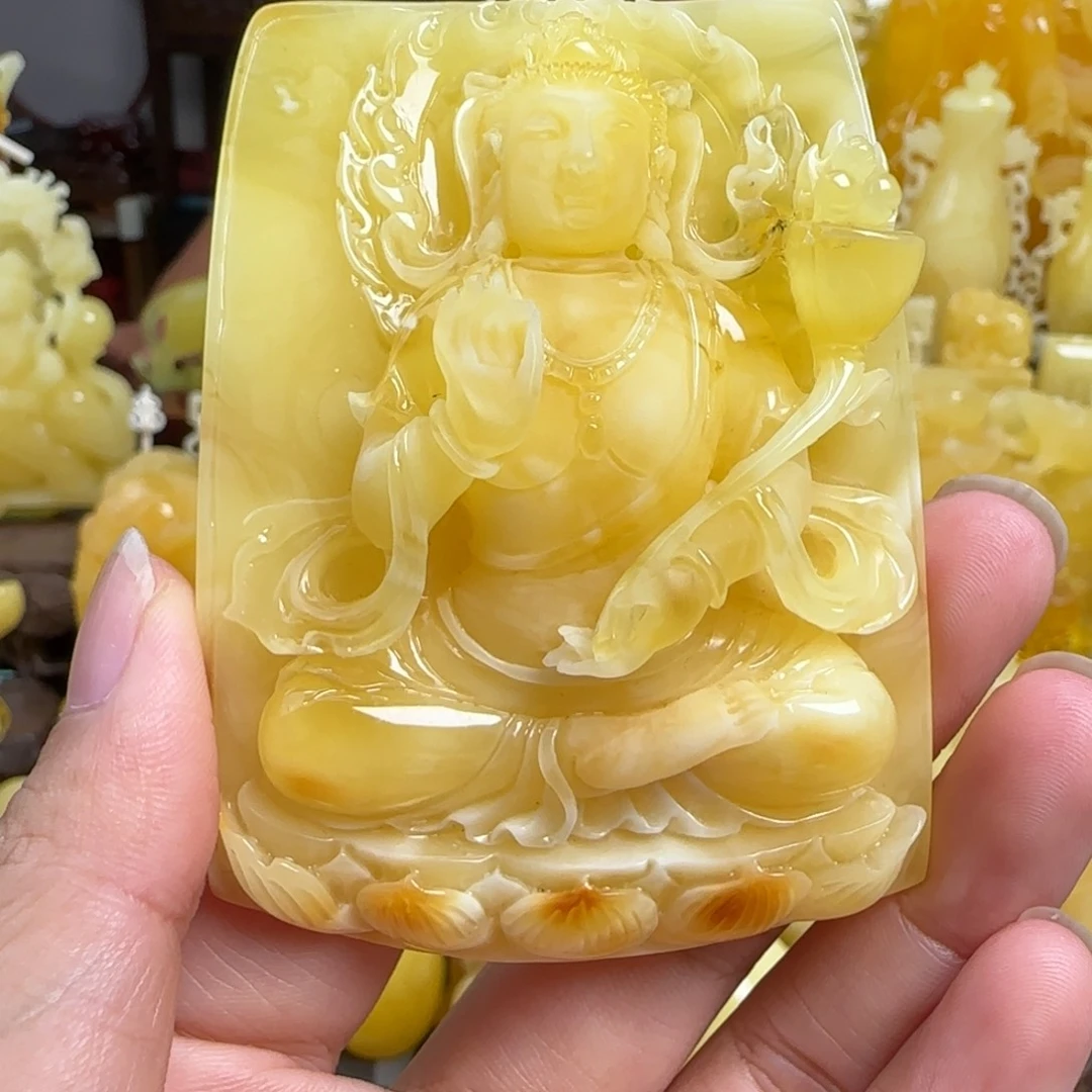 蜜蜡未镶嵌珠宝奇石