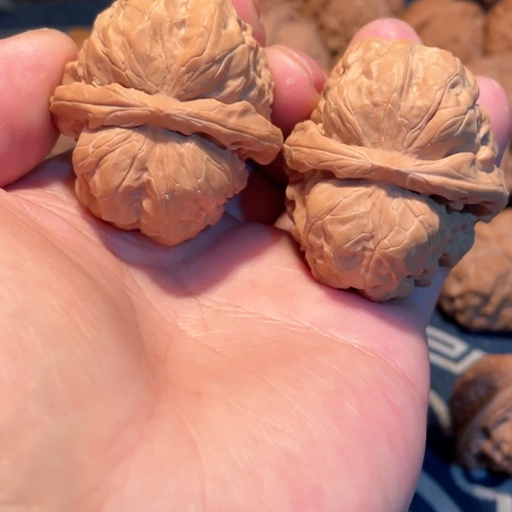 文玩核桃把件40全品蛤蟆头