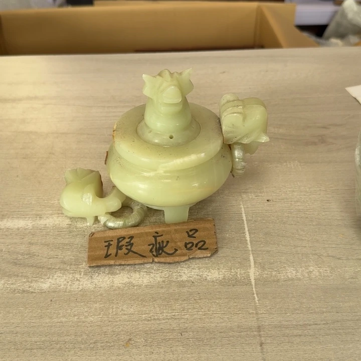 瓷片茶道具工艺品