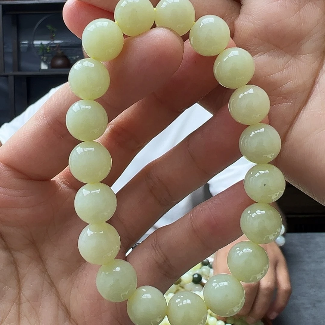 手链未镶嵌和田玉10黄口