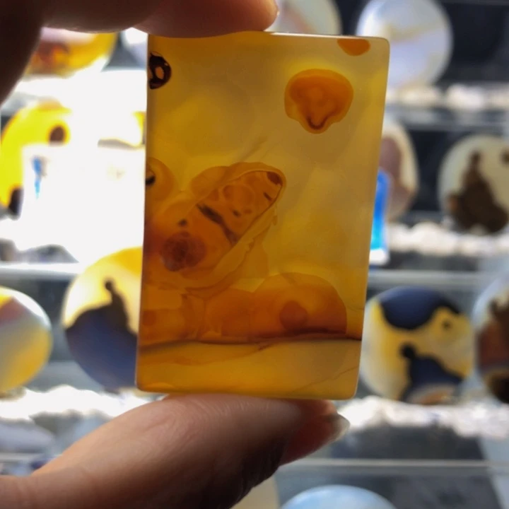 合金玛瑙/玉髓珠宝奇石105