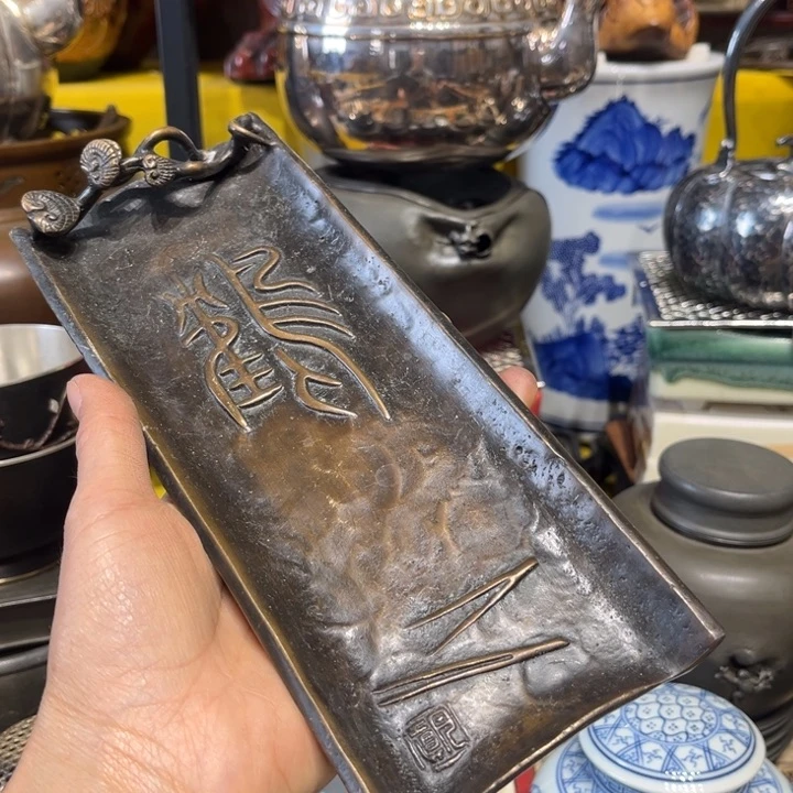 蜜安罐瓷香炉锡茶则