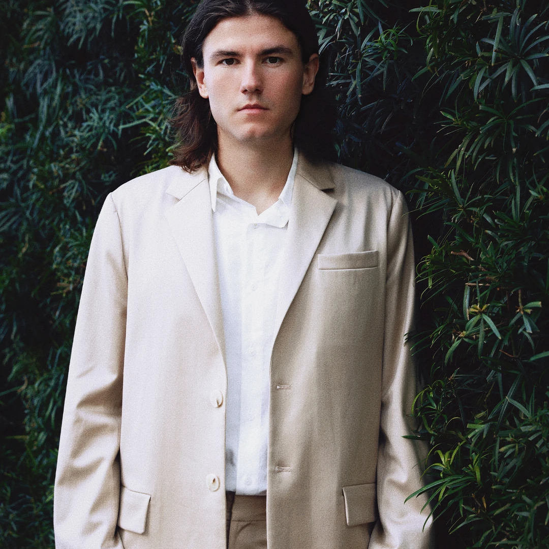 《无性别系列》奢华三醋酸混纺修身剪裁正装/休闲西装外套