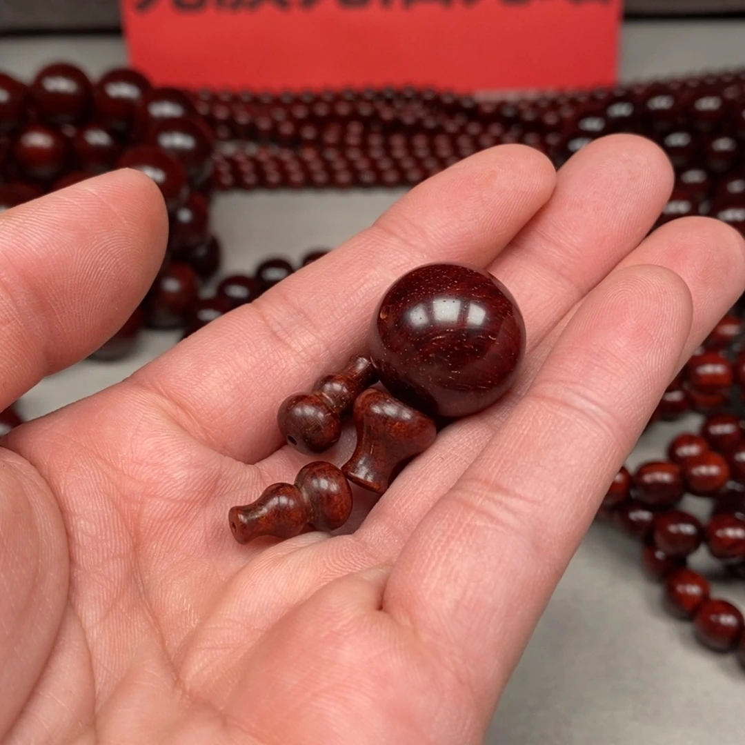 骏***图小叶紫檀手串/手链20