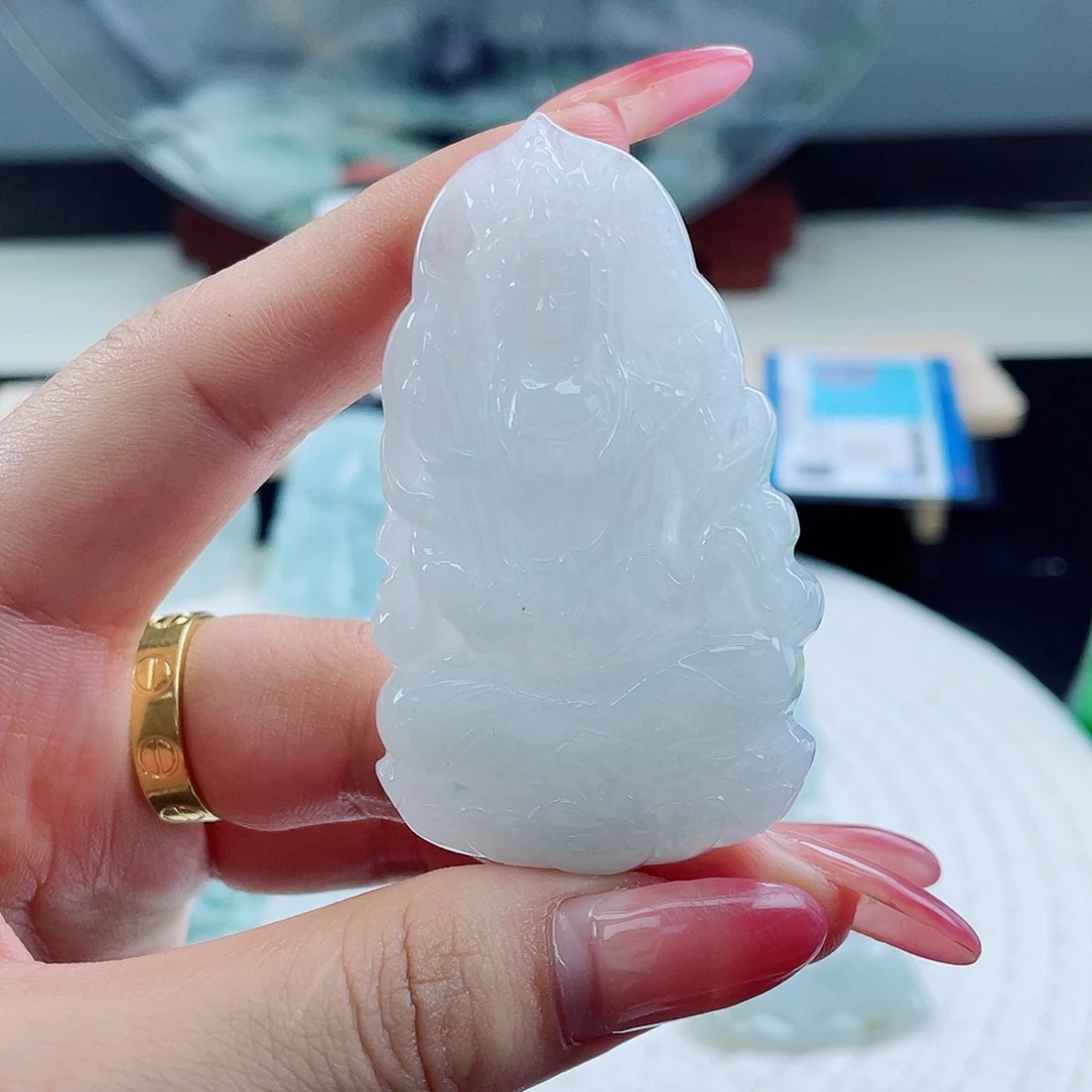 翡翠未镶嵌颈饰天然翡翠