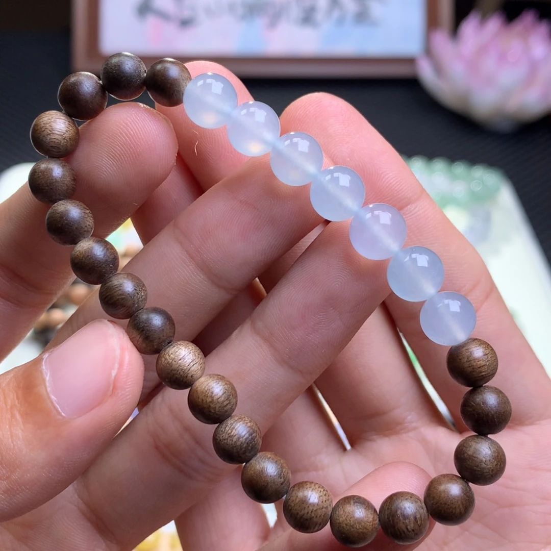 未镶嵌手链翡翠翡翠手串卡8