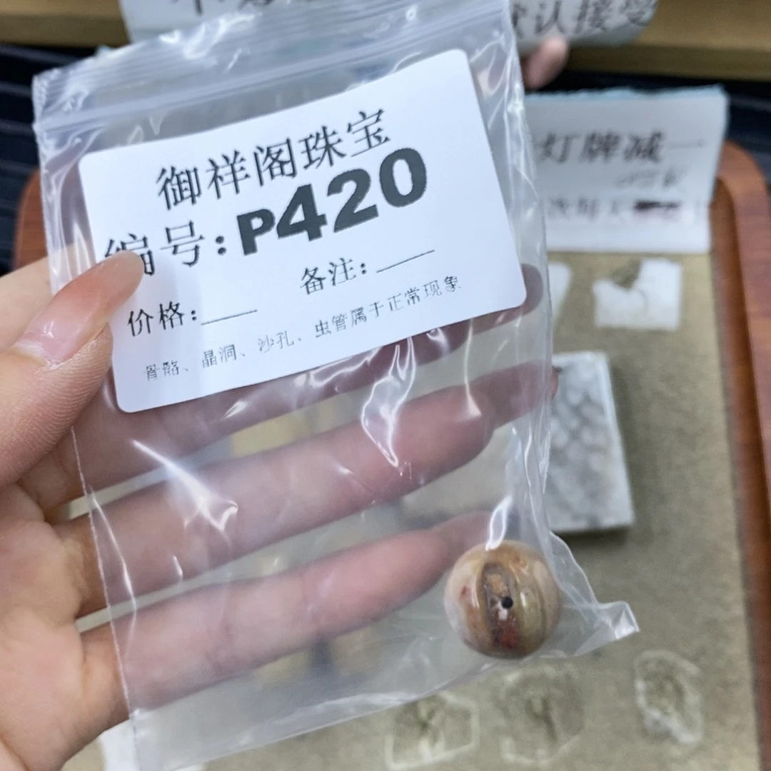 硅化珊瑚（珊瑚玉）未镶嵌颈饰四*