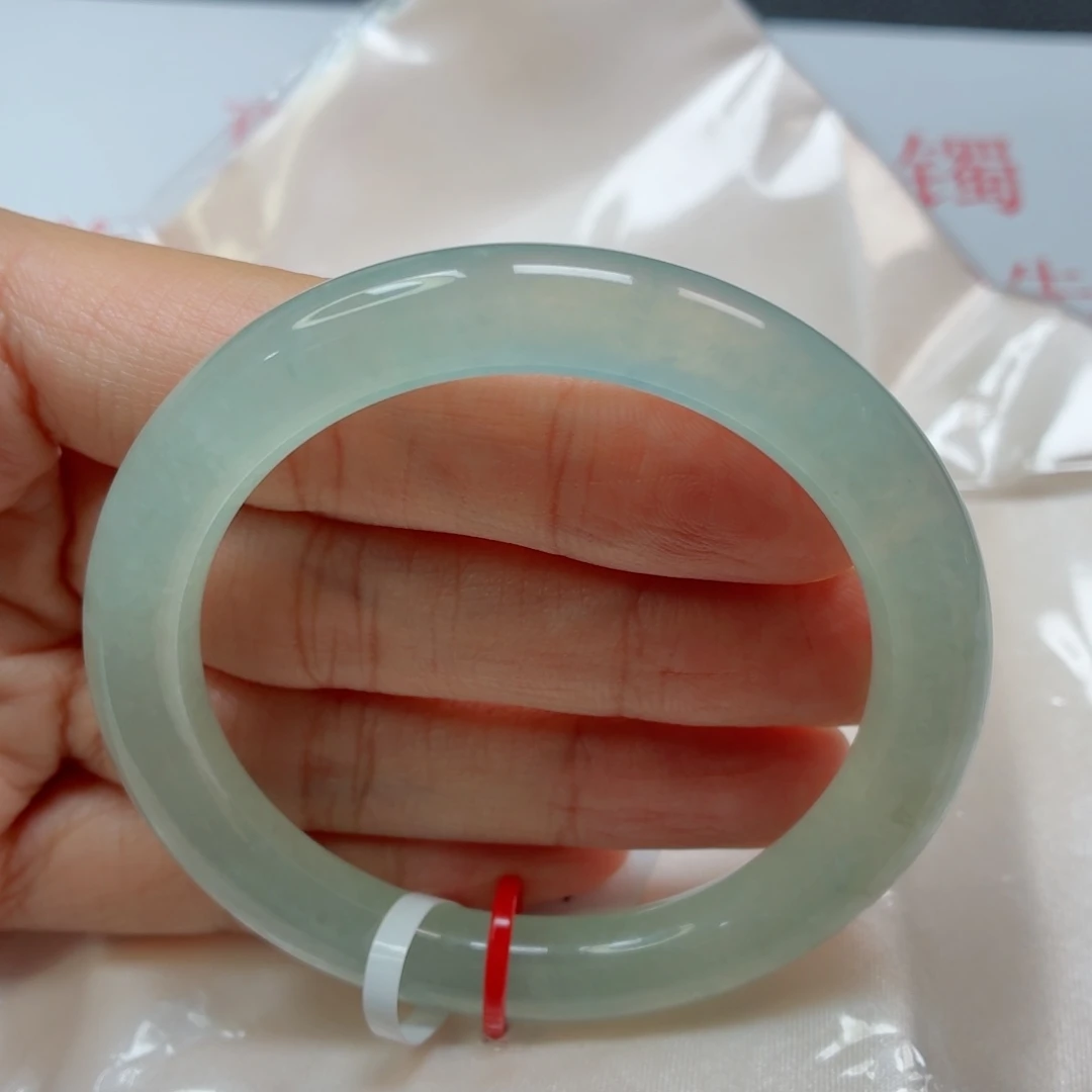 未镶嵌手镯翡翠老坑52圈冰玻璃起钢光027种水毕业⭐️⭐️