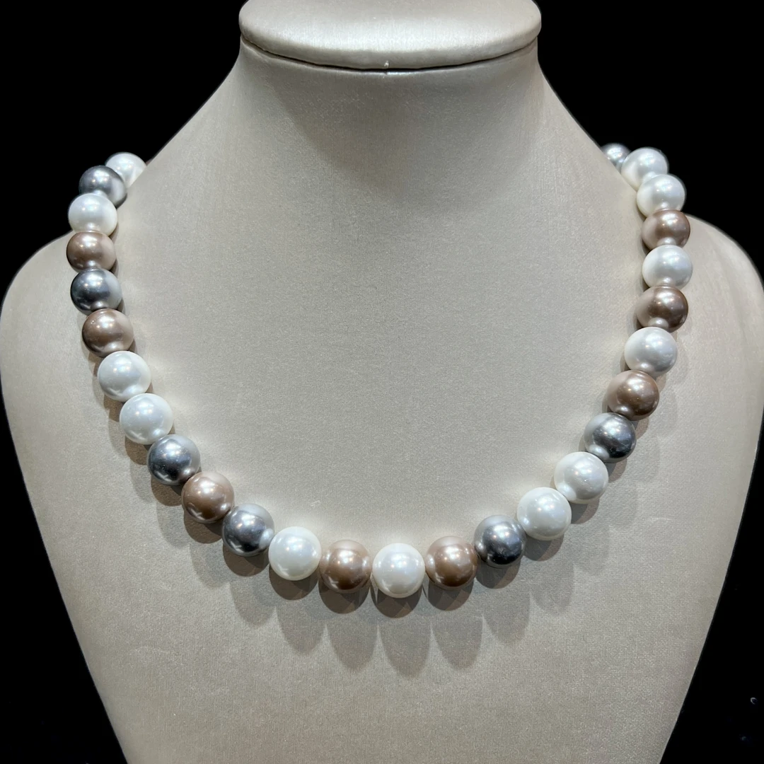 【 红旭玉麟】 美拉德全珠链12mm设计时尚 百搭